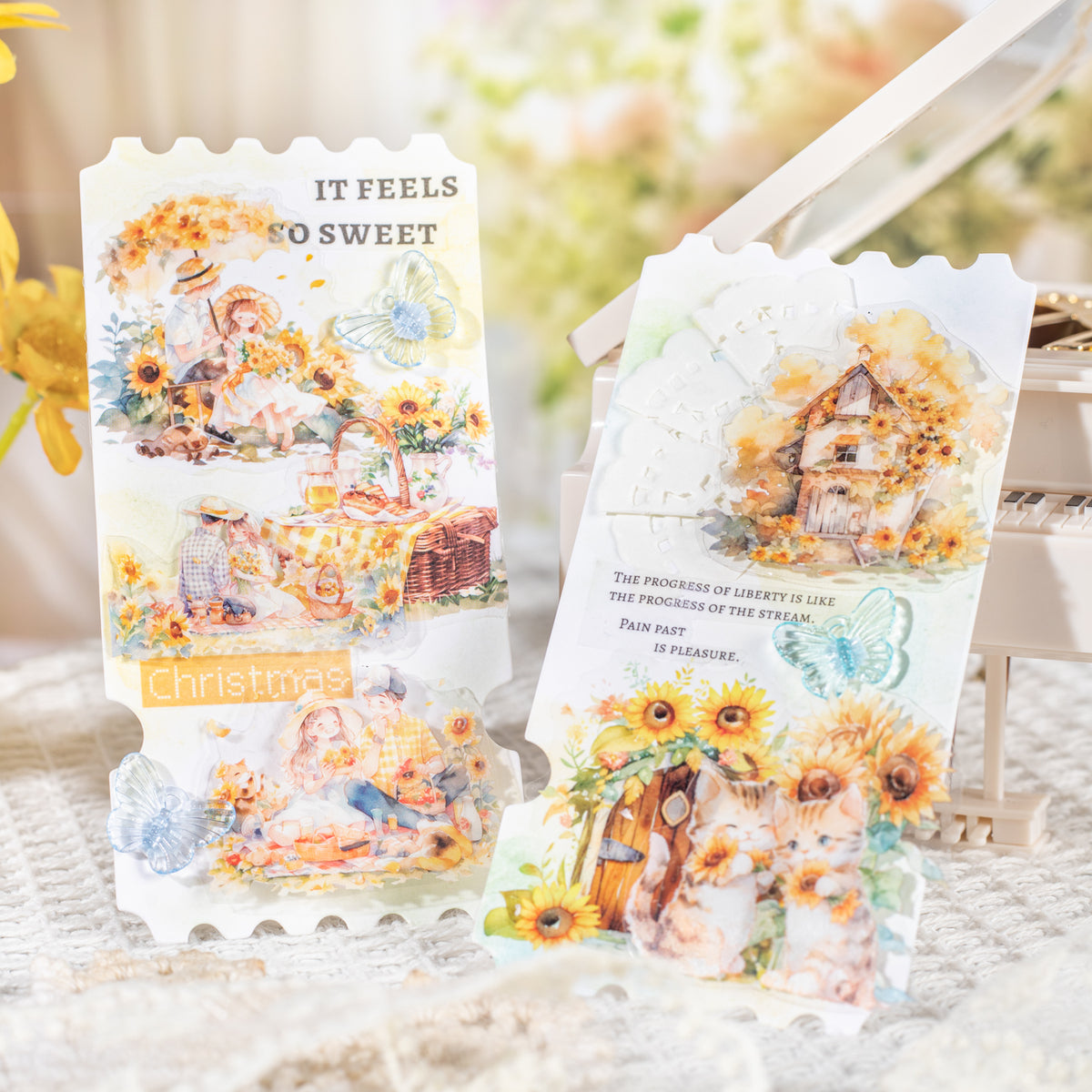 Blooming Sunflower All Tape