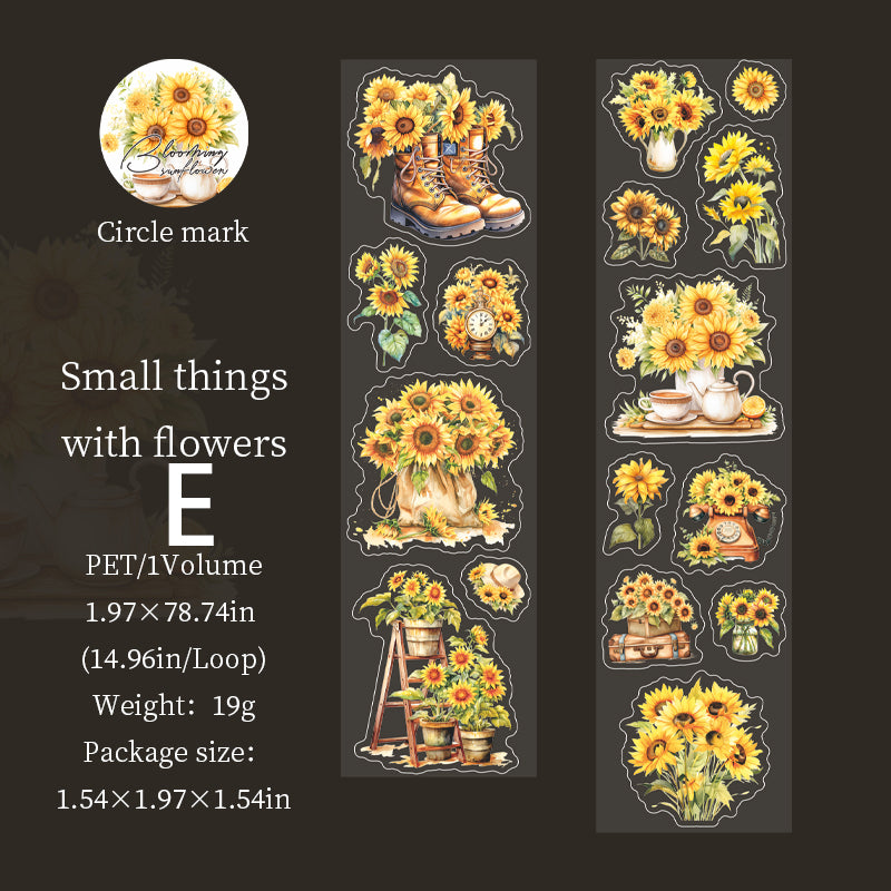 Blooming Sunflower All Tape