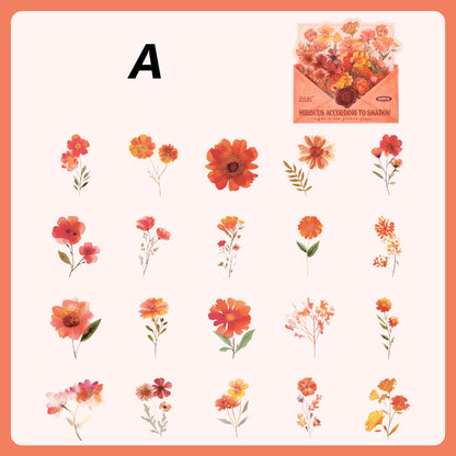 Bloopers Flower Stickers 40pcs