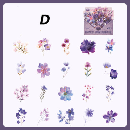 Bloopers Flower Stickers 40pcs