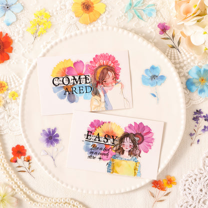 Bloopers Flower Stickers 40pcs