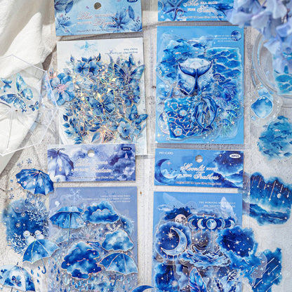 Blue Dreaming Sticker 30pcs