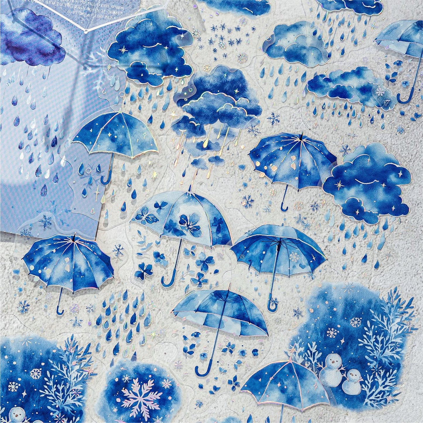 Blue Dreaming Sticker 30pcs