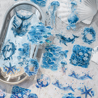 Blue Dreaming Sticker 30pcs