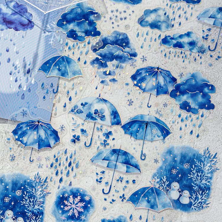 Blue Dreaming Sticker 30pcs