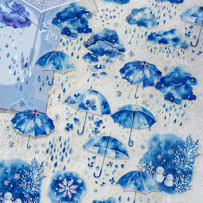 Blue Dreaming Sticker 30pcs