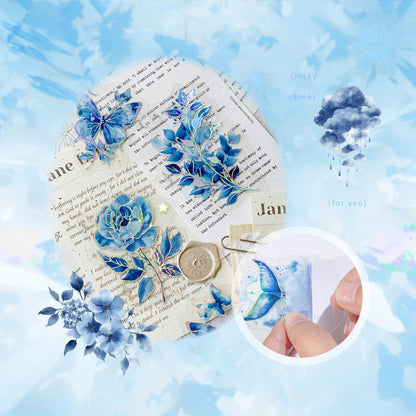 Blue Dreaming Sticker 30pcs