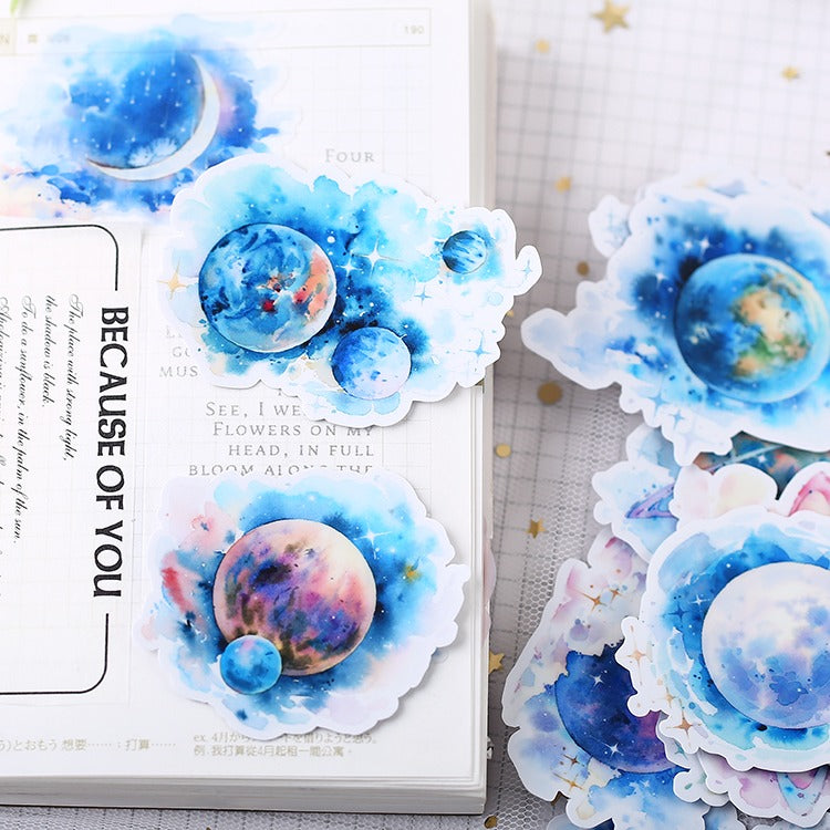 Blue Planet Stickers 15pcs