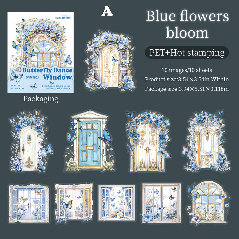 Butterfly Dancing Window Sticker 10pcs