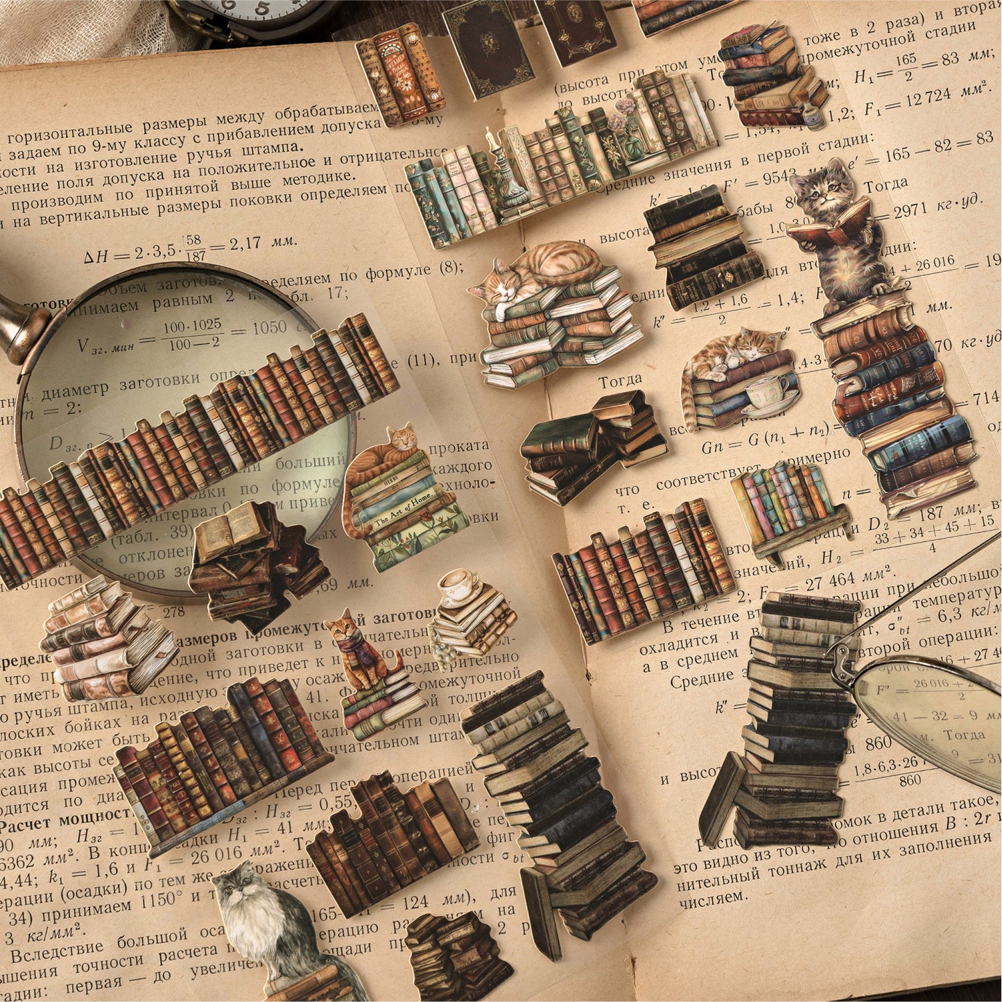 Book Exhibition Room Sticker 2pcs