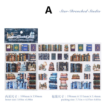 Book Exhibition Room Sticker 2pcs