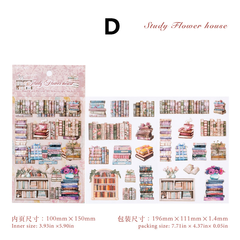 Book Exhibition Room Sticker 2pcs