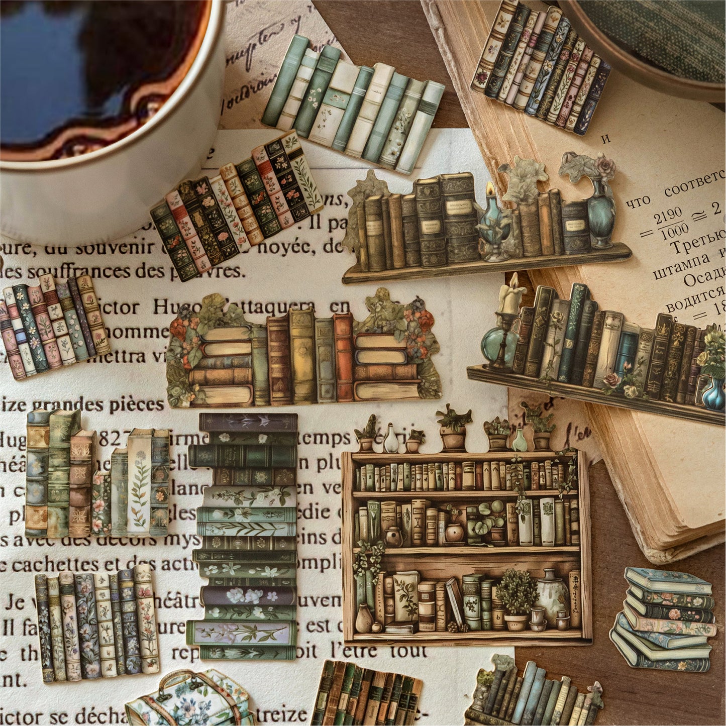 Book Exhibition Room Sticker 2pcs