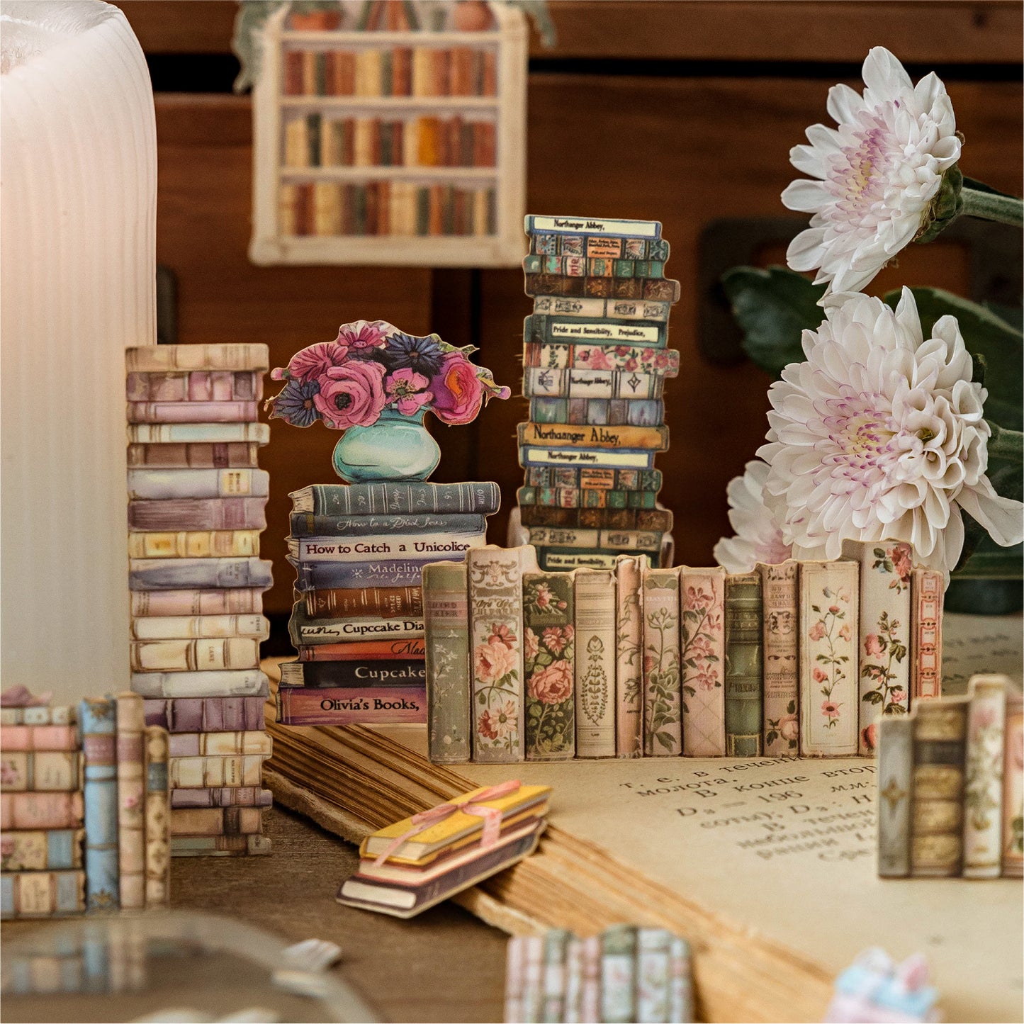 Book Exhibition Room Sticker 2pcs