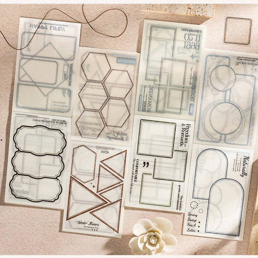 Border Theory Sticker Book 18pcs