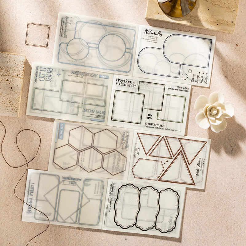 Border Theory Sticker Book 18pcs