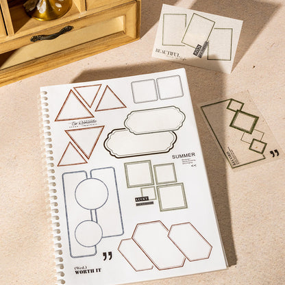 Border Theory Sticker Book 18pcs