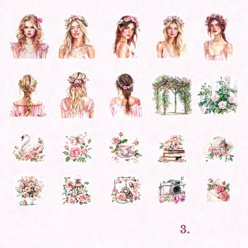 Born for Beauty Stickers 40pcs