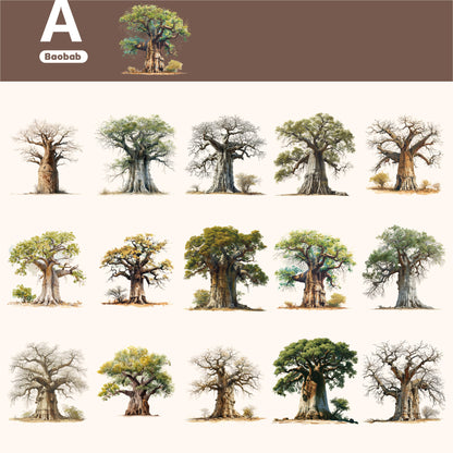 Branch Sticker 15pcs