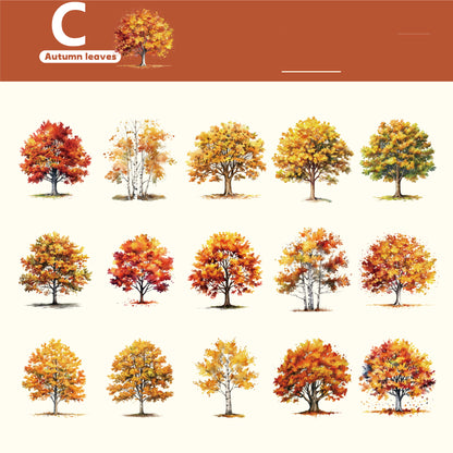 Branch Sticker 15pcs