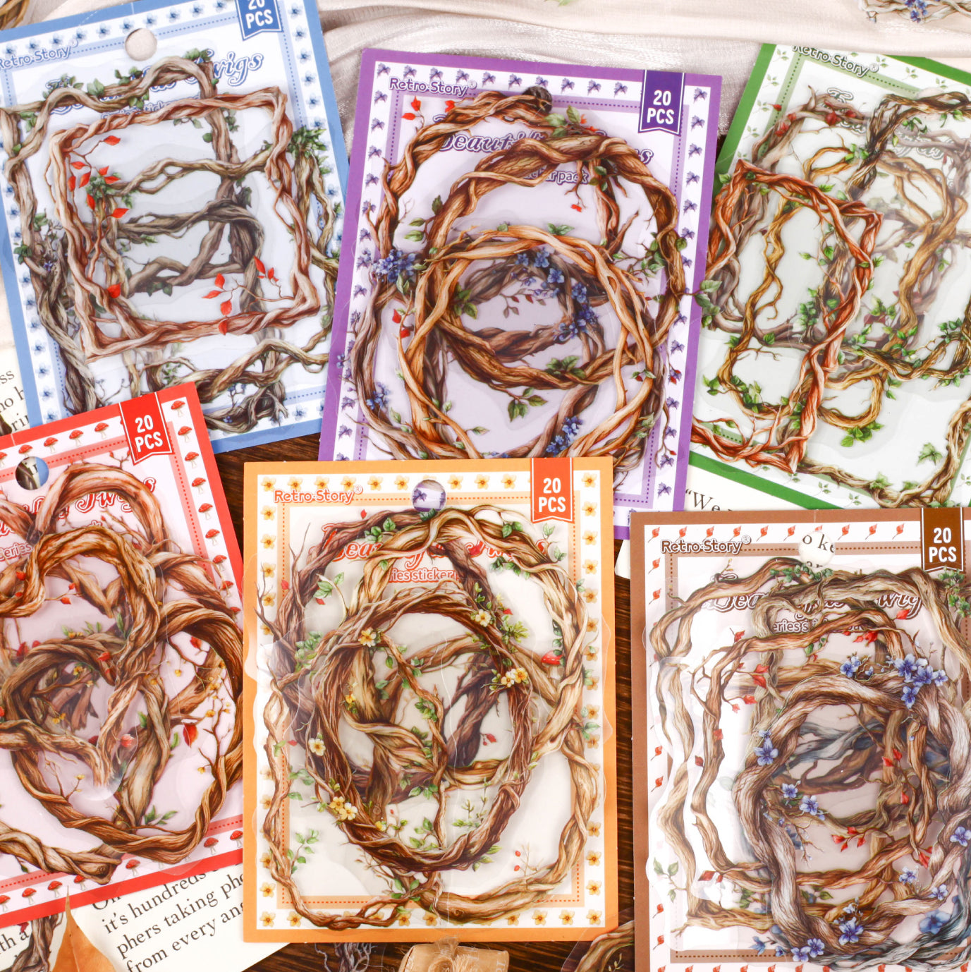 Branch Sticker Pack 20pcs