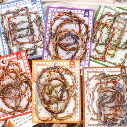 Branch Sticker Pack 20pcs