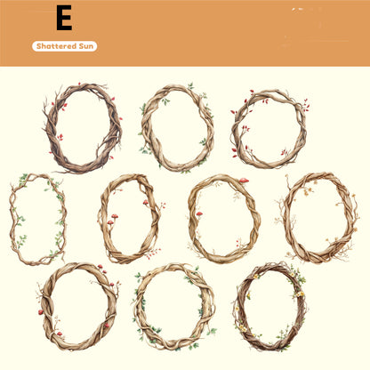 Branch Sticker Pack 20pcs