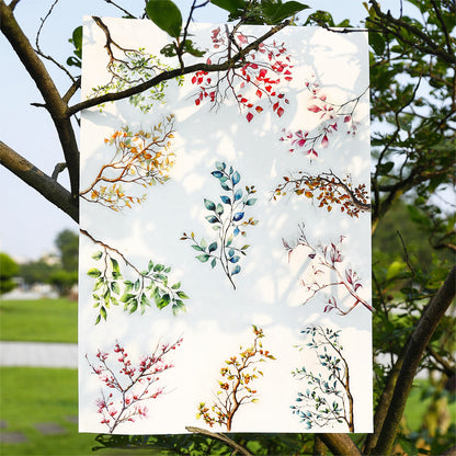 Branch and Leaf Stickers 20pcs