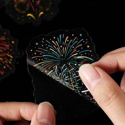 Brilliant Fireworks Paint Sticker 15pcs