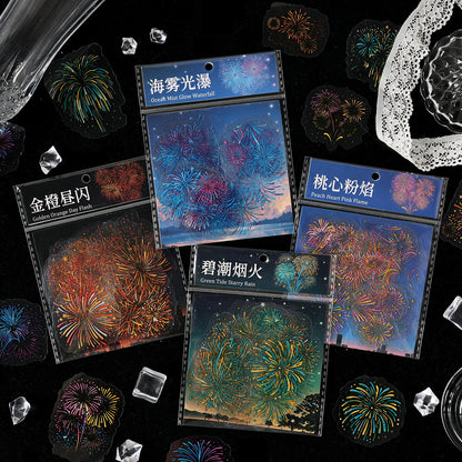Brilliant Fireworks Paint Sticker 15pcs