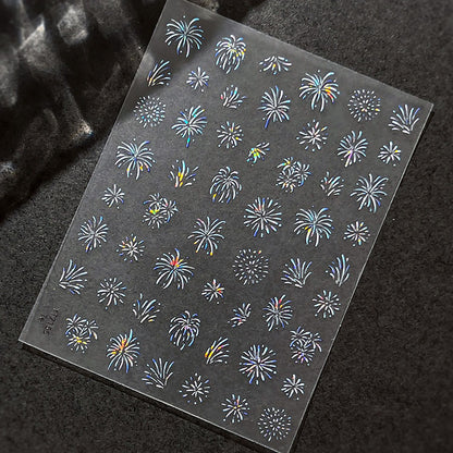 Brilliant Fireworks Mini Stickers