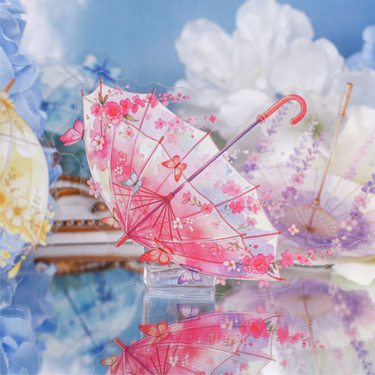 Broken Rain Cloud Umbrella Sticker 20pcs