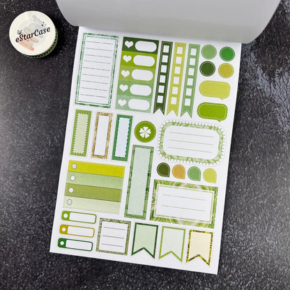 Fresh Green Sticker Book