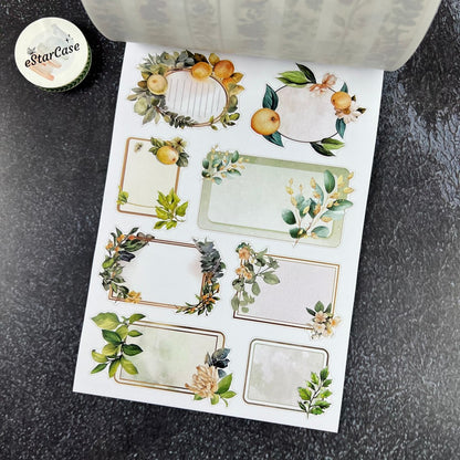 Fresh Green Sticker Book