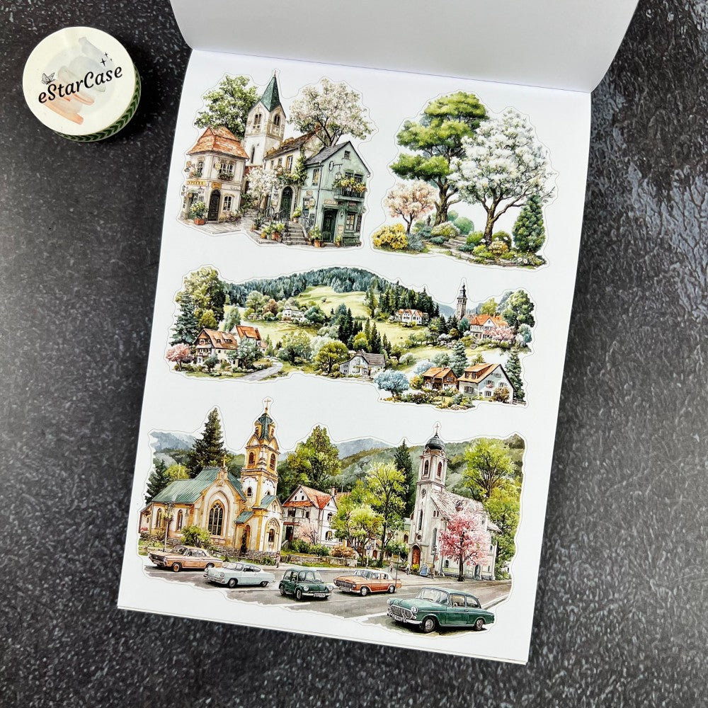 Fresh Green Sticker Book