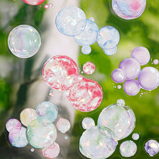 Bubble stickers 10pcs