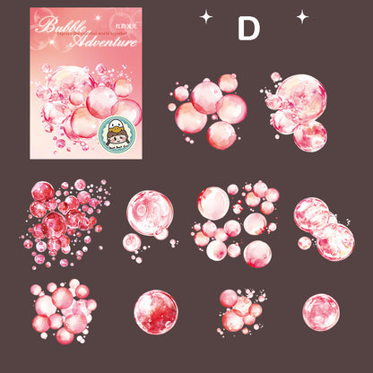 Bubble stickers 10pcs