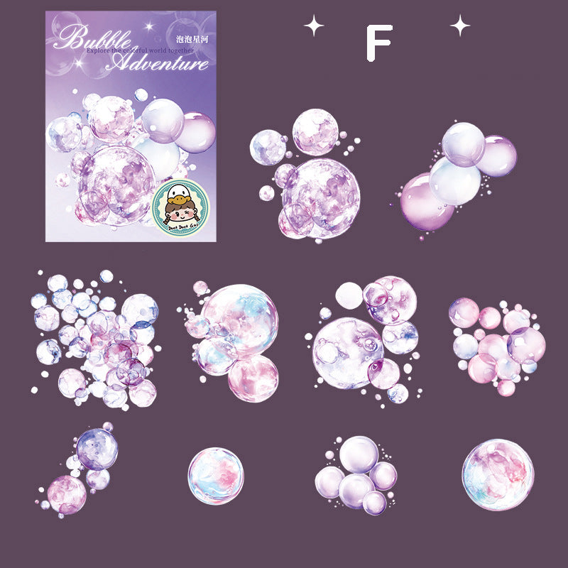 Bubble stickers 10pcs