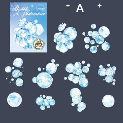 Bubble stickers 10pcs