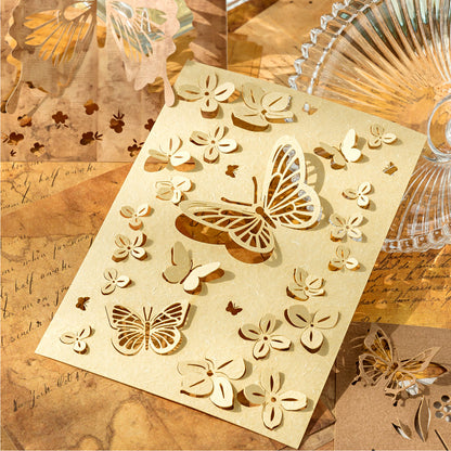 Butterfly Dance Between Papers 24pcs