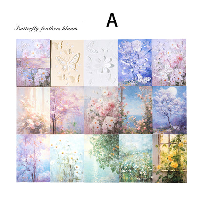 Butterfly Dance Between Papers 24pcs