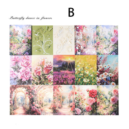 Butterfly Dance Between Papers 24pcs
