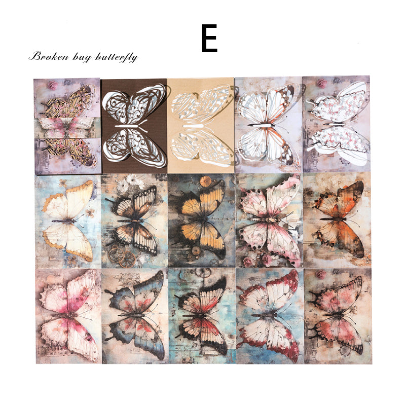 Butterfly Dance Between Papers 24pcs
