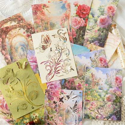 Butterfly Dance Between Papers 24pcs