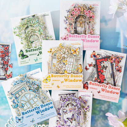 Butterfly Dancing Window Sticker 10pcs