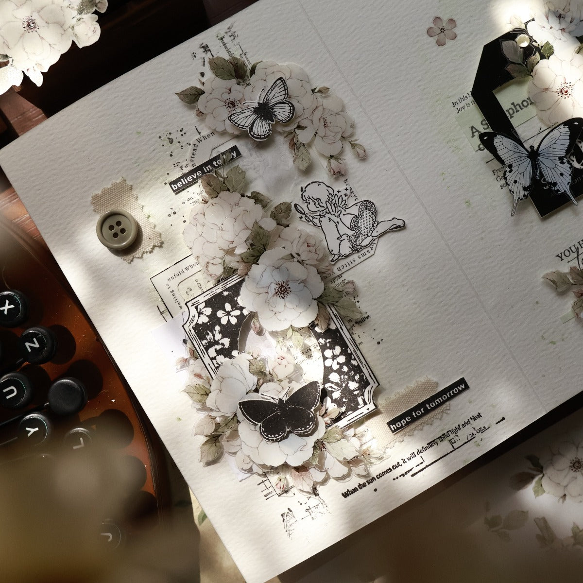 6cm*100cm Butterfly Pre-cut Tape