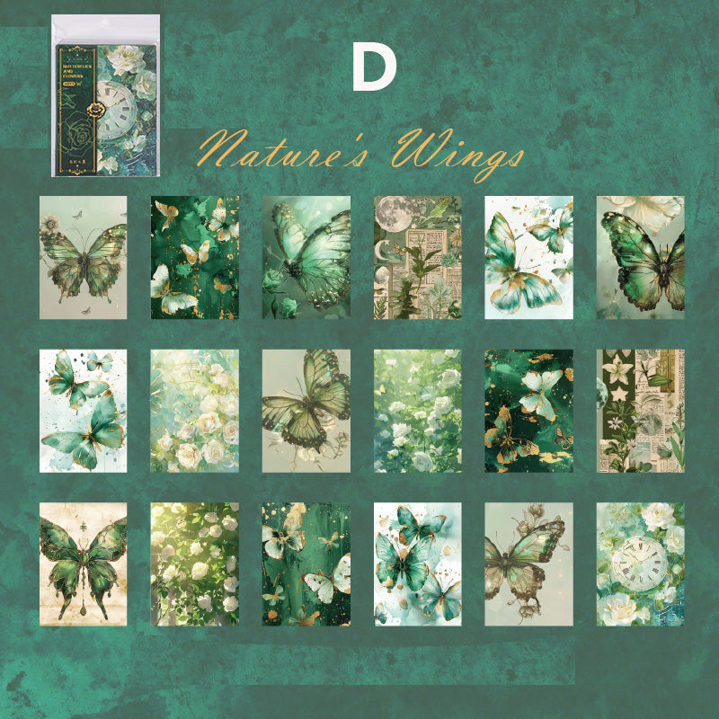 Butterfly Shadow Paper 36pcs