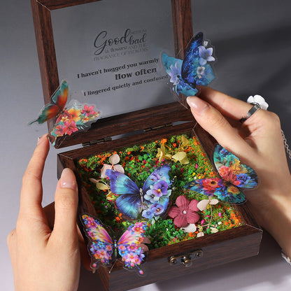 Butterfly Shadow Star Dream Sticker 50pcs