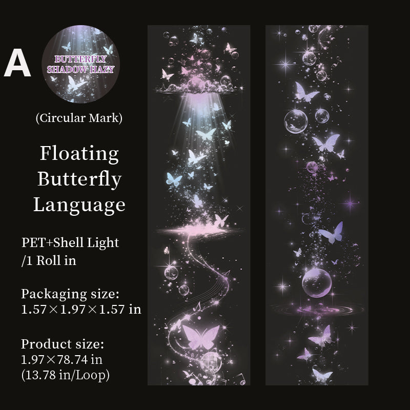 Butterfly Shadows Hazy Tape