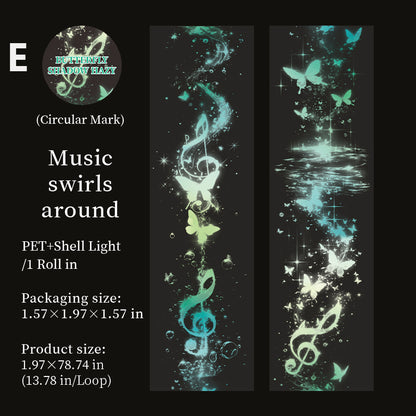 Butterfly Shadows Hazy Tape